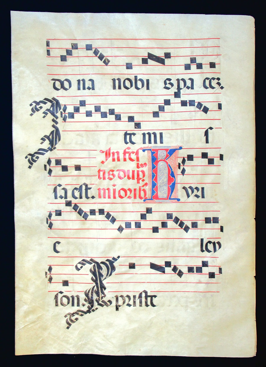 c 1475-1500 Gregorian Chant - Agnus Dei & Kyrie