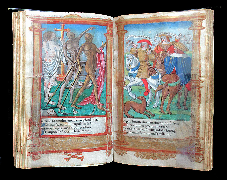 c 1526 Book of Hours and Calendar - 44 Large Miniatures