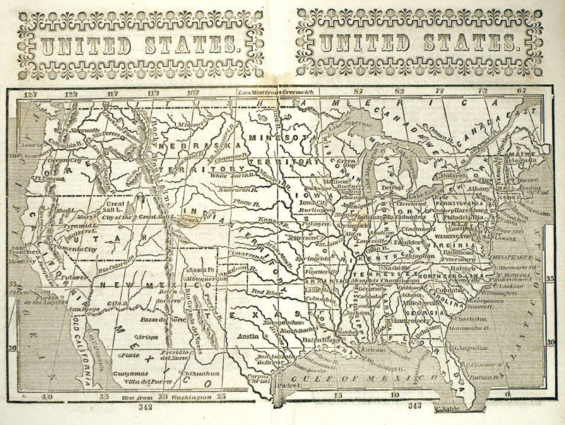UNITED STATES c. 1851 - Phelps