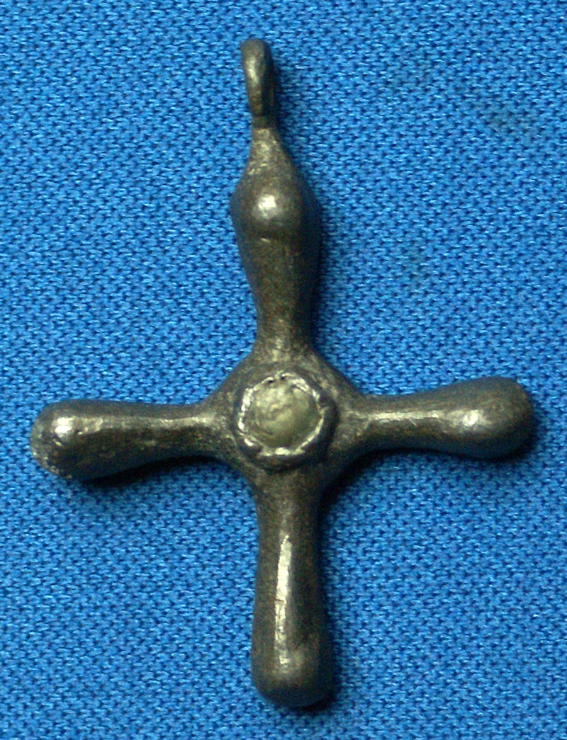 Early Christian Lead Cross - 6th - 9th Century AD