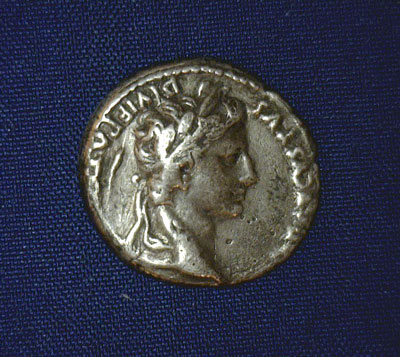 Ancient Roman Silver Denarius - AUGUSTUS