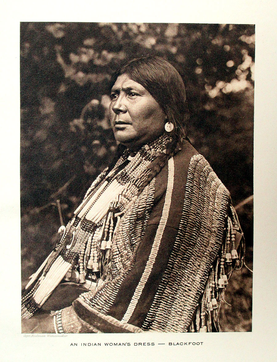 c 1913-25 Wanamaker - An Indian Woman's Dress - Blackfoot