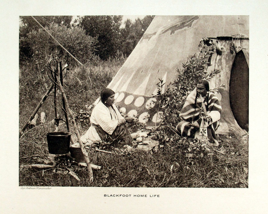 c 1913-25 Wanamaker - Blackfoot Home Life