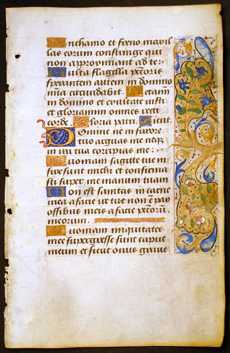 Book of Hours Leaf - Workshop of Jean Coene c 1510-20