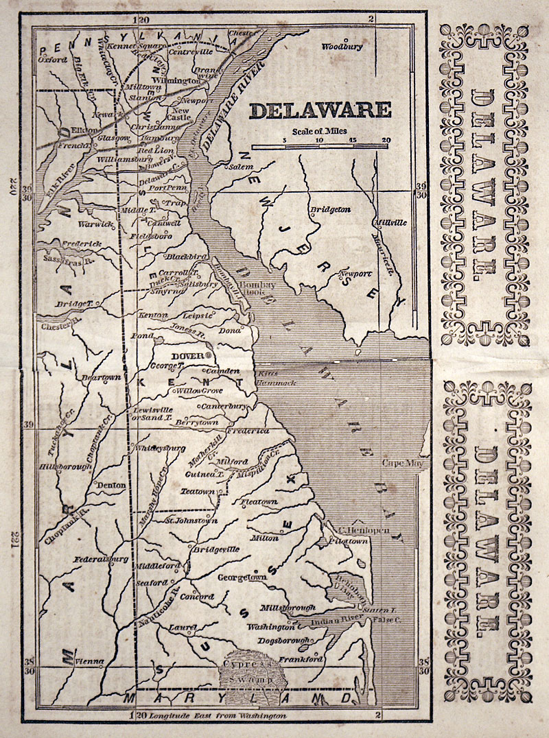 c 1851 DELAWARE  - Phelps