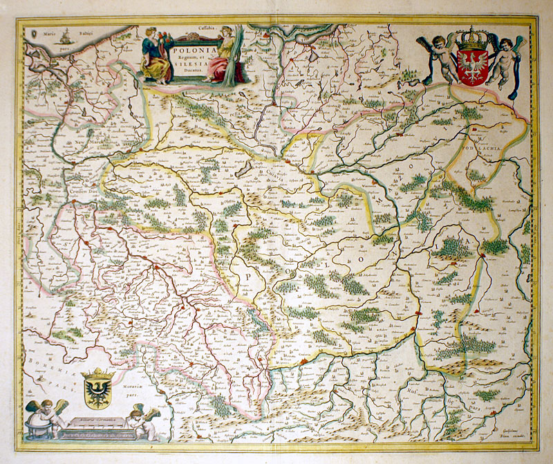 c 1644 ''Polonia Regnum...''  - Blaeu