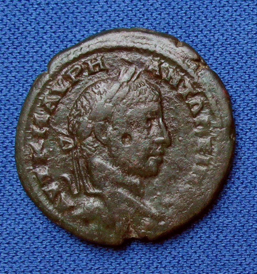 c 238-244 AD - GORDIAN III -youngest Roman Emperor, 13 yrs!