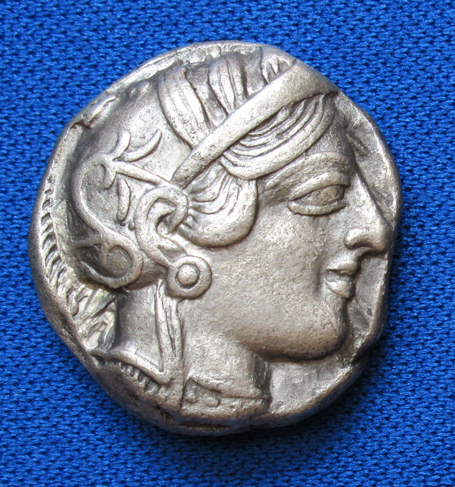c. 454-404 BC - ATHENS - Silver Tetradrachm, ATHENA & OWL