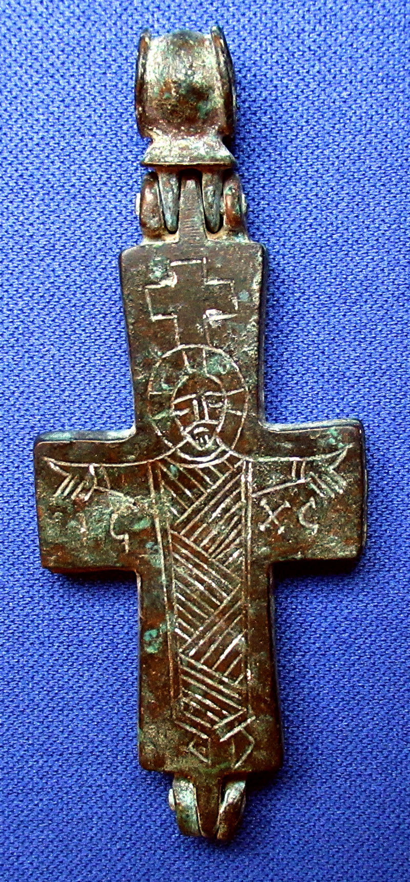 c 10th - 11th Century AD Christian Reliquary Cross
