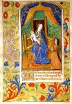 Book of Hours Leaf, c. 1480-90 - Madonna and Child