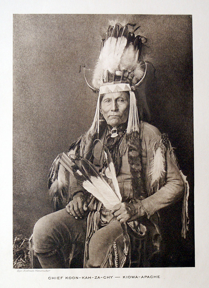 Wanamaker: Chief Koon-Kah-Za-Chy - Kiowa Apache, c 1913-25