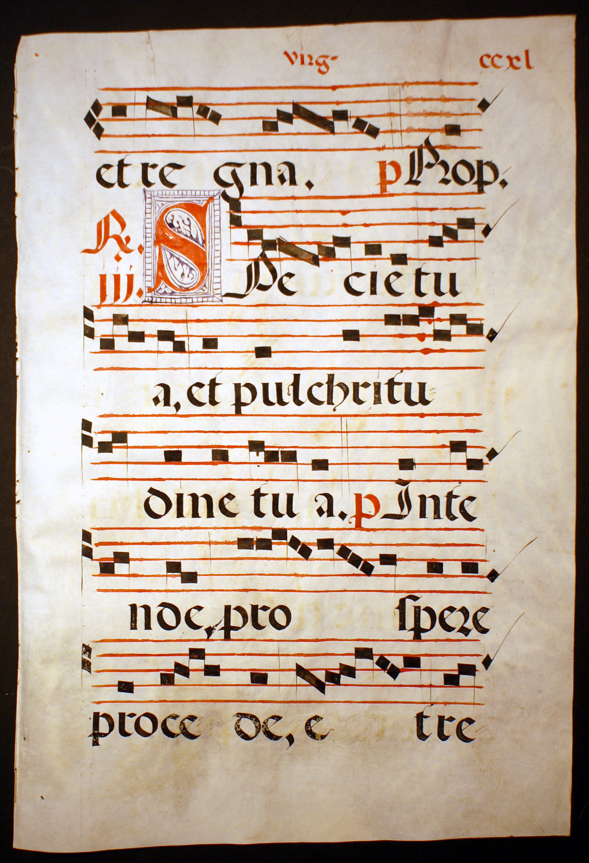 Gregorian Chant - c 1550 Spain