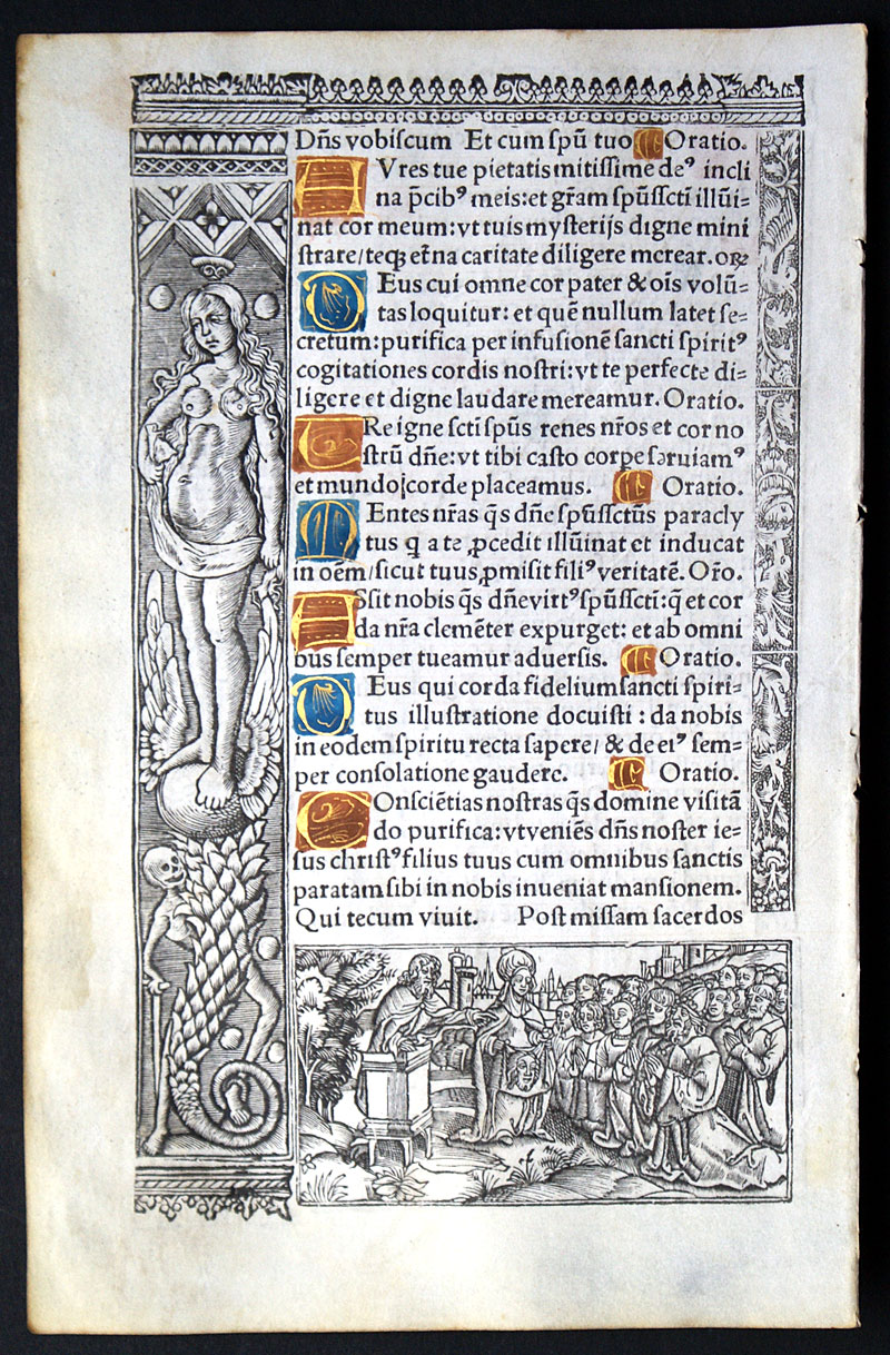 Book of Hours Leaf - Hardouyn Workshop - Psalm and prayers