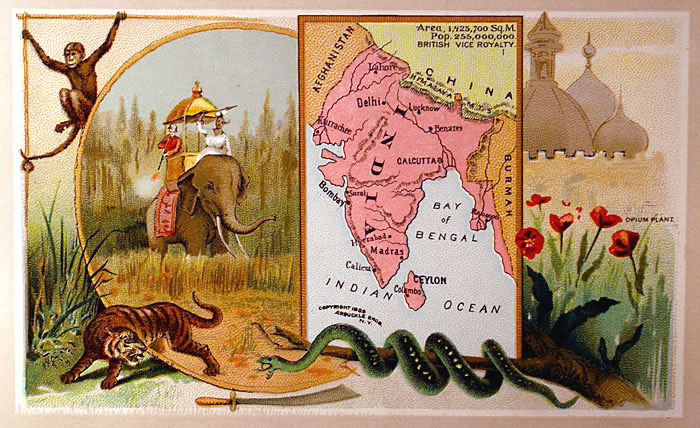 c 1889 INDIA - Arbuckle Bros.
