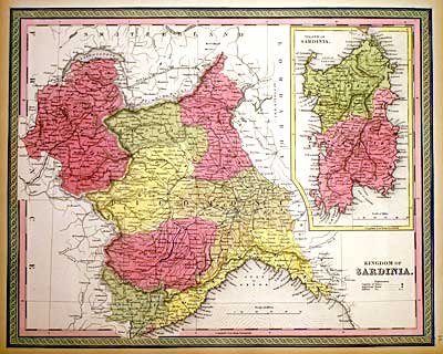 ''Kingdom of Sardinia'' c, 1847 - Mitchell