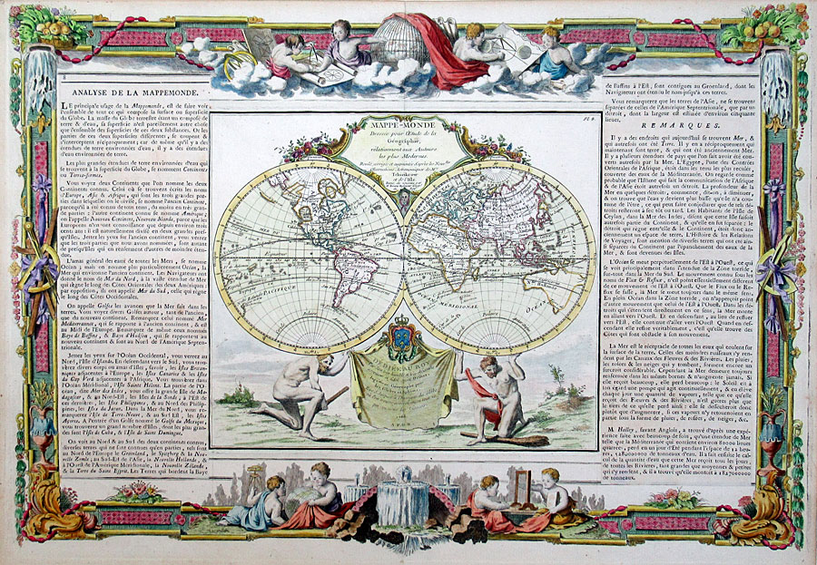 c 1766 ''MAPPE-MONDE...'' - Desnos