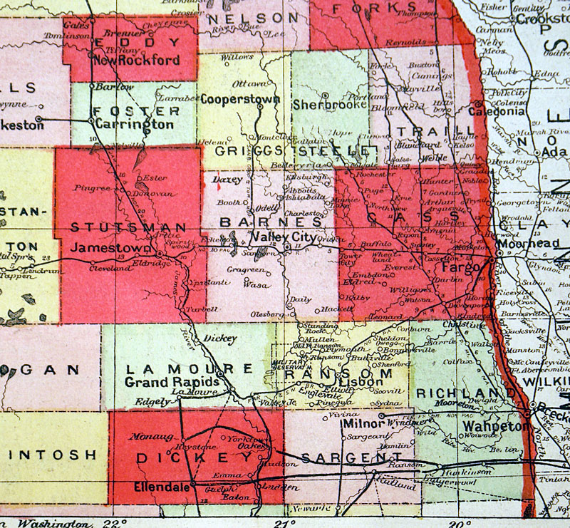 c 1888 ''...Northern Dakota''  - Tunison