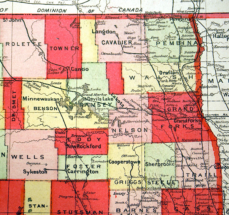 c 1888 ''...Northern Dakota''  - Tunison