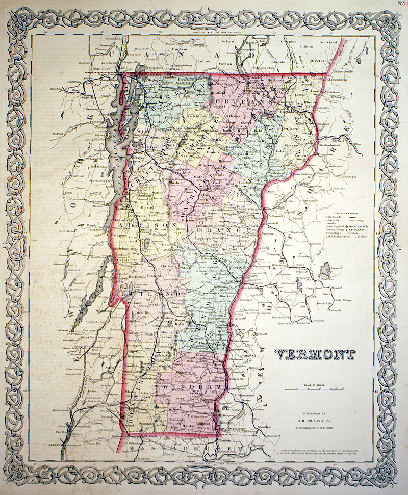 c 1855 ''Vermont'' - Colton