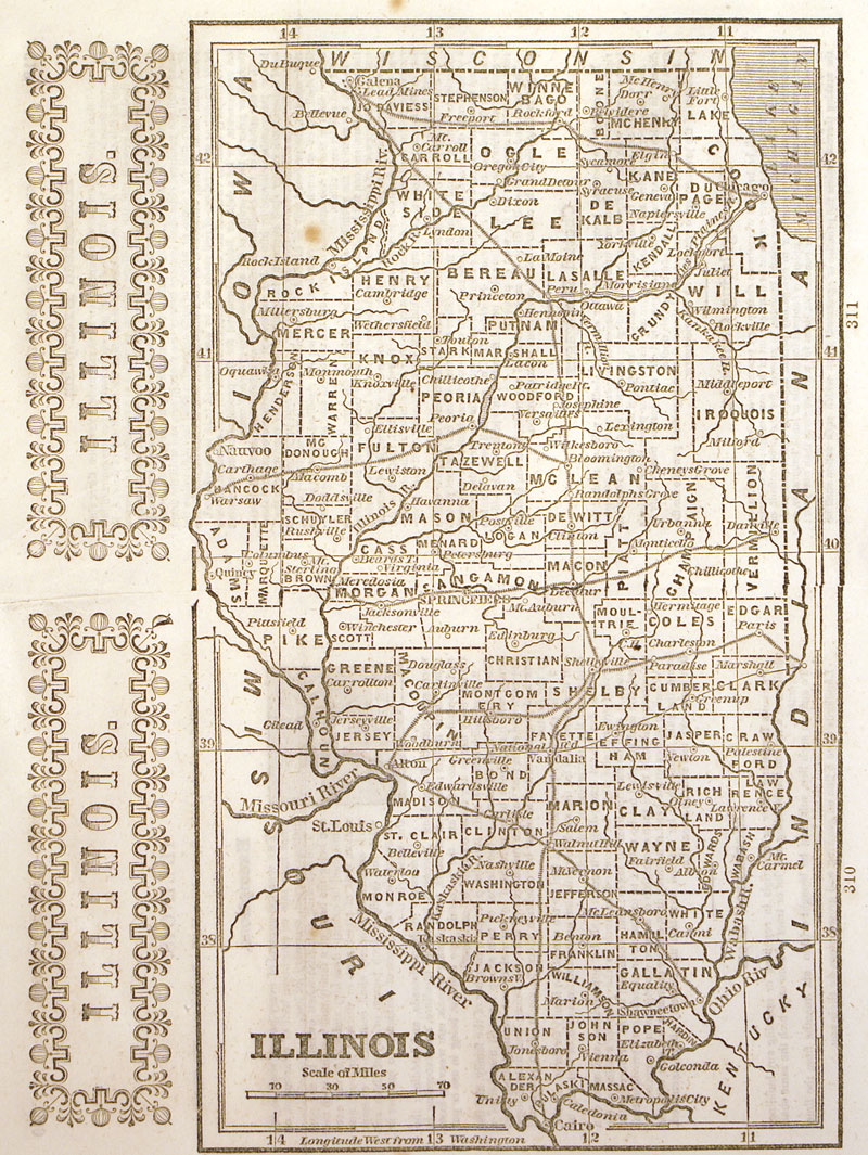 ILLINOIS c. 1851 - Phelps
