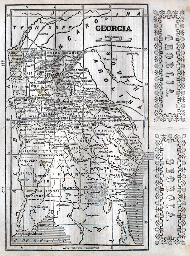 GEORGIA c. 1851 - Phelps