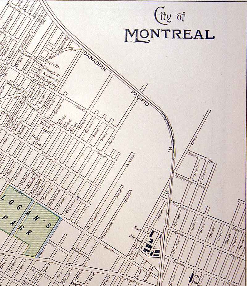 c 1899 ''City of MONTREAL''  - Cram