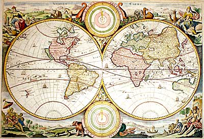 ''WERELT CAERT'' c 1680 - Stoopendaal