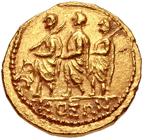 Gold Stater, Brutus-Koson - Thracian-Roman Wars