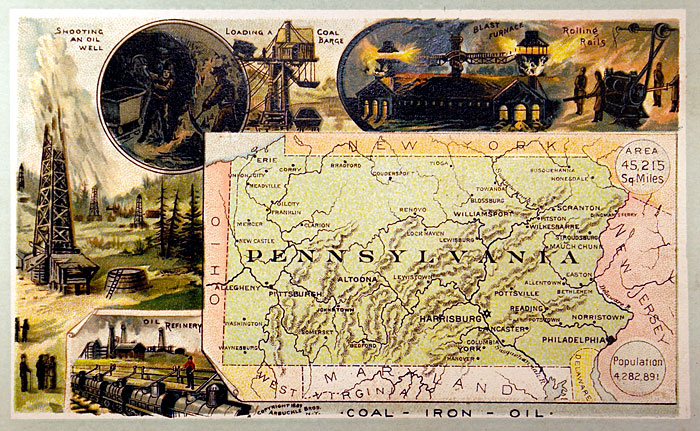 c 1889 PENNSYLVANIA - ARBUCKLE BROS.