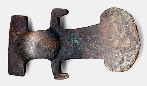 Ancient Bronze Ceremonial Axe Head - Anatolia 1st Millennium BC