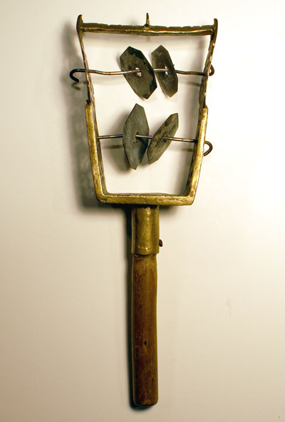 Antique Ethiopic Sistrum (Rattle or Noisemaker)