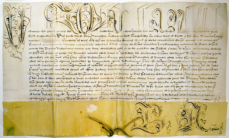 Papal Bull dated 1637 - Pope Urban VIII