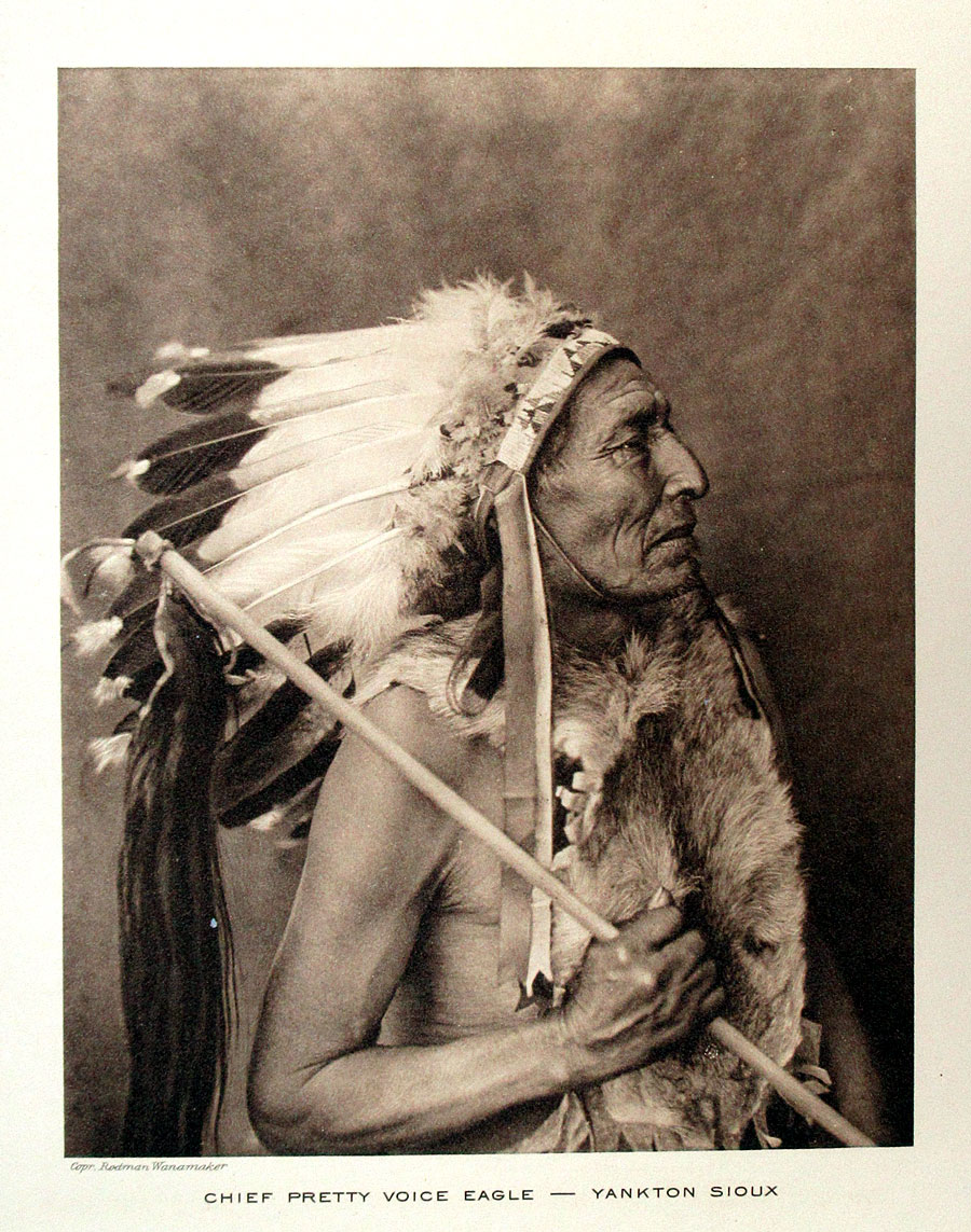 c 1913-25 Wanamaker - Chief Pretty Voice Eagle - Yankton Sioux
