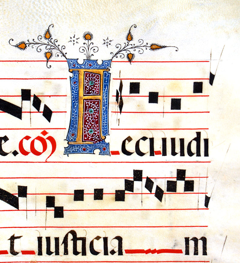 c 1460-90 Gregorian Chant - Seville