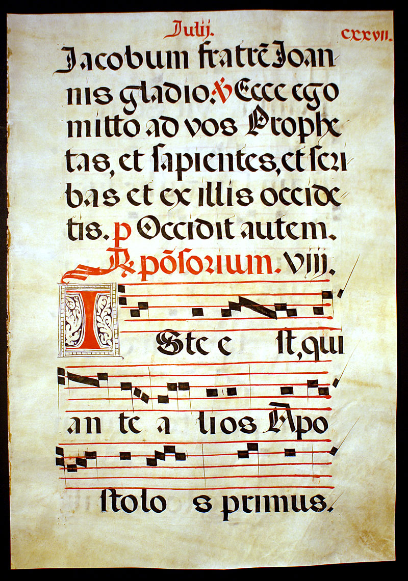 Gregorian Chant - Feast of St James - Jacob