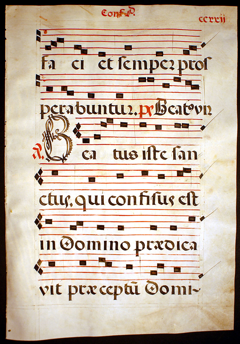 Gregorian Chant - c. 1550 Spain