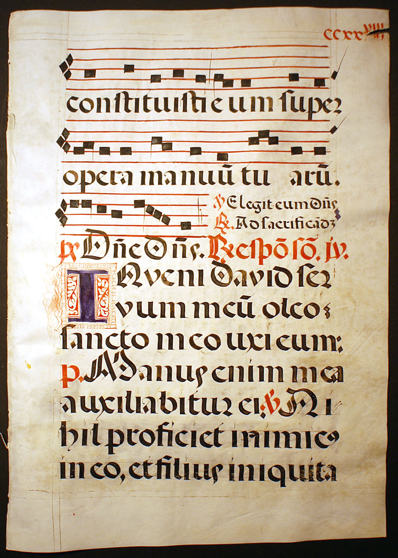 Gregorian Chant - c 1550 Spain - Psalms