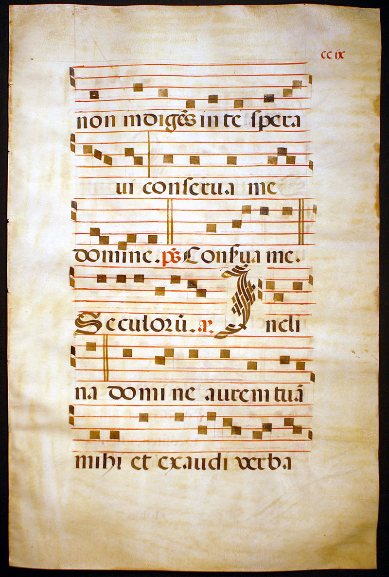 Gregorian Chant - c 1525 - Psalms