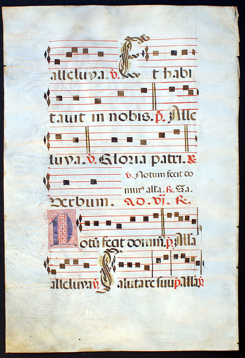 Gregorian Chant - c 1525 - Christmas Day