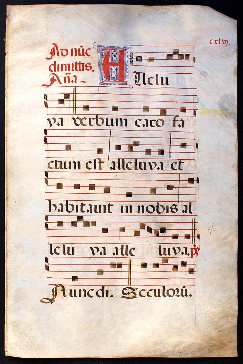 Gregorian Chant - c 1525 - Christmas Week