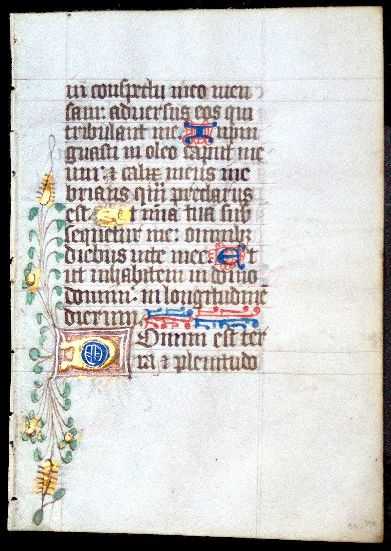 Book of Hours Leaf, c. 1440, Syon Abbey, England