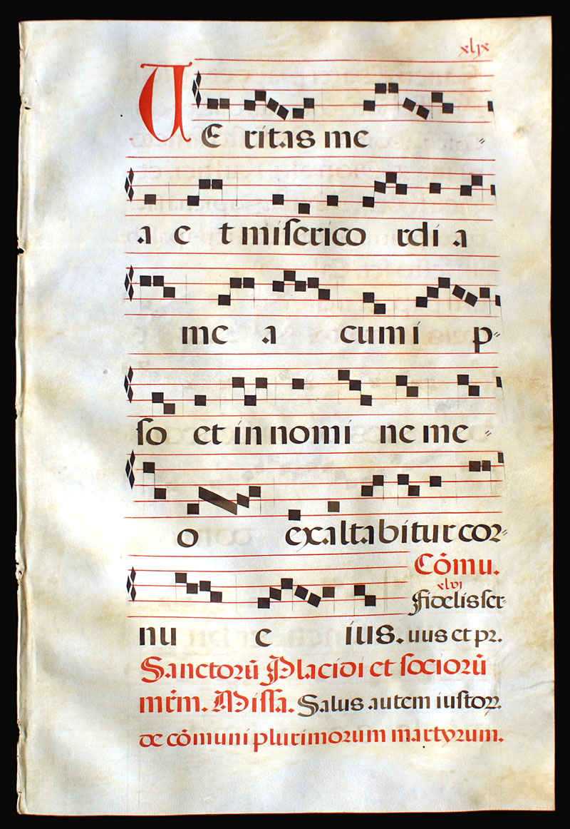 A Gregorian Chant - Feast Sts Francis of Assisi & Callistus I