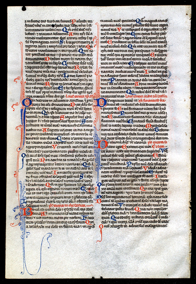 Bible Leaf c 1240-55 - 