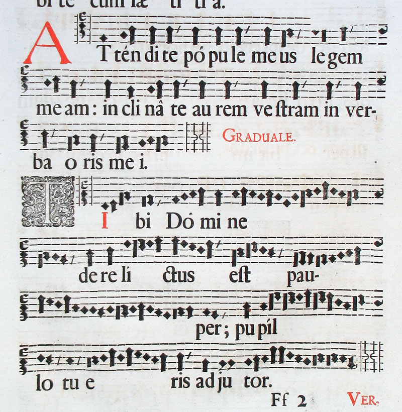 c 1671 Gregorian Chant - Germany - Psalms
