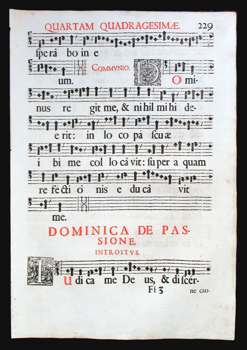 c 1671 Gregorian Chant - The Lord is my shepherd -Hufnagel Music