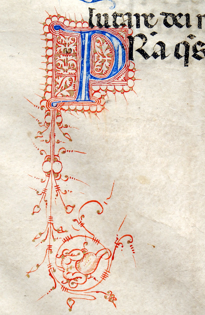 c 1460 Missal Leaf - Sano di Pietro - St. Stephen