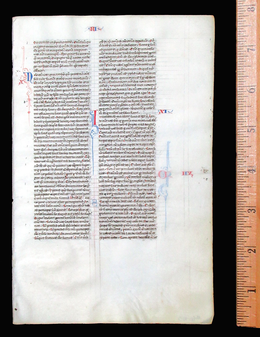 c 1250 Bible Leaf - I Corinthians