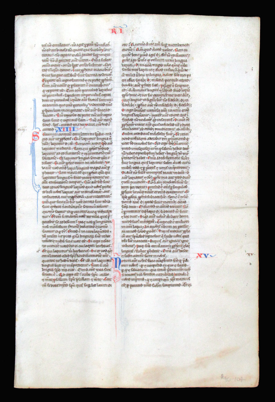 c 1250 Bible Leaf - I Corinthians