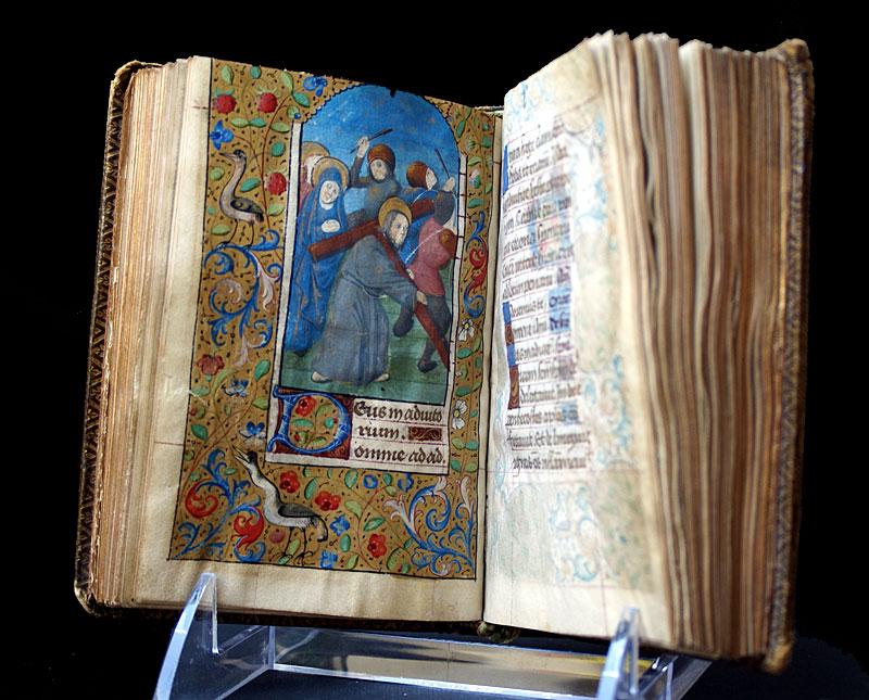 c 1475 Book of Hours and Calendar - Complete w 12 miniatures