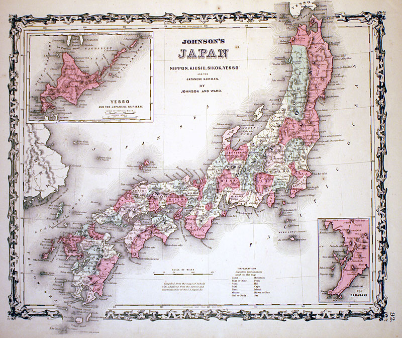 c 1862 ''Johnson's Japan...''  - Johnson